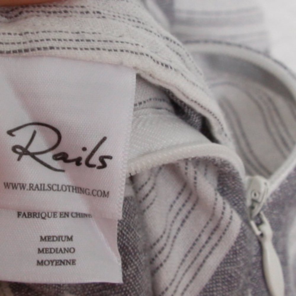 Rails Harper Jumpsuit Laguna Stripe Linen Blend C… - image 7